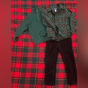 The Children's Place boys Christmas set